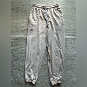 FP Movement by Free People Men's Drawstring Joggers in Light Taupe